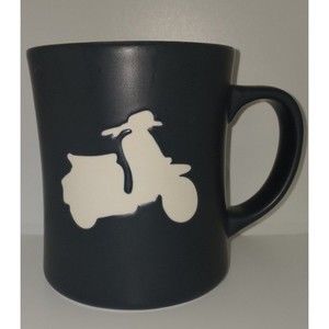Starbucks Italian Roast Vespa Scooter Coffee Mug Cup 16oz. Bone China 2011